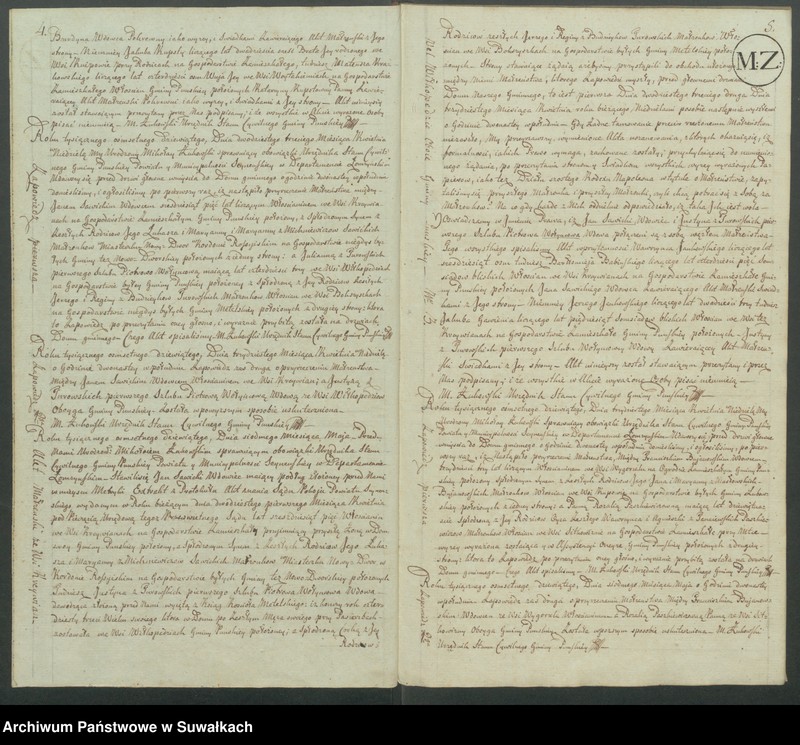 image.from.unit.number "Akta małżeństwa gminy puńskiey od 1-go maja 1809"