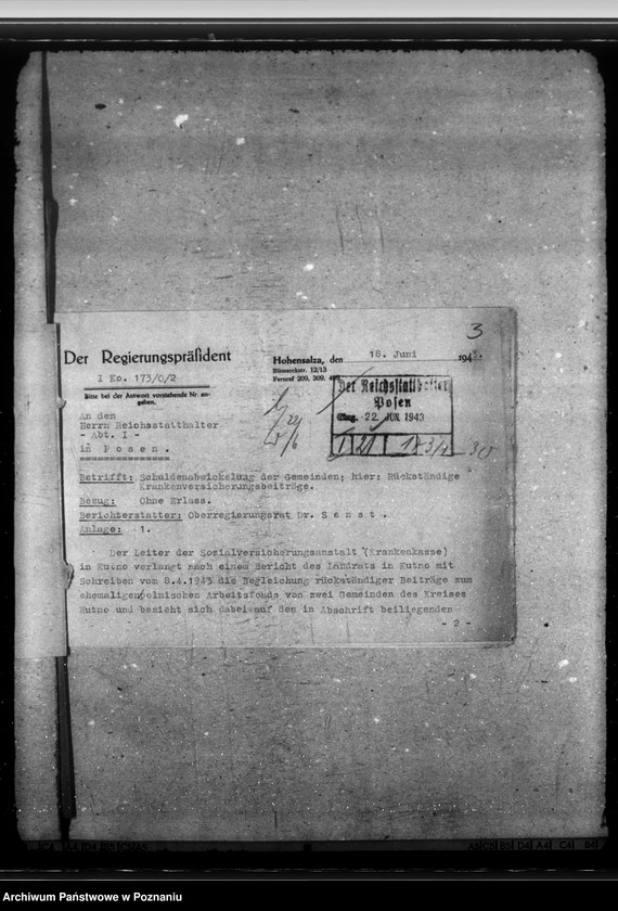 Obraz 8 z jednostki "Ausstattung der Landräte mit beschlagnahmten Möbeln aus Probstein und Schlössern"