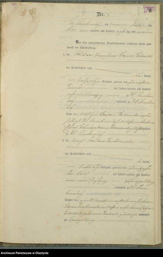image.from.unit.number "Heiraths-Haupt-Register Nr 1 - 18"