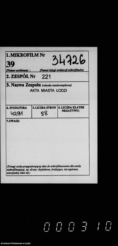 Obraz 2 z jednostki "O složenji so sčetov štrafov za nepravil´noe predjavlenje sporov o podlogach na osnovanji Vsemilostivejšago Manifesta 14 maja 1896"