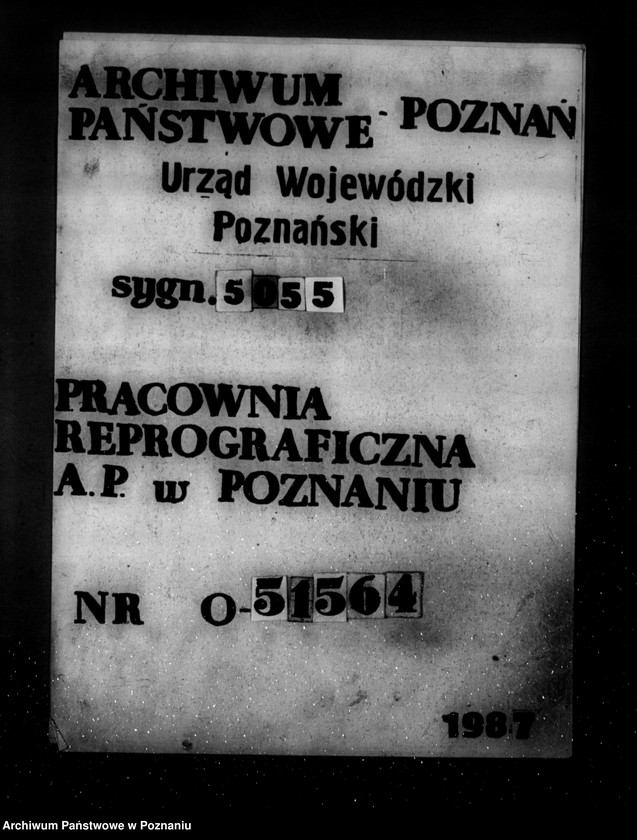 Obraz 1 z jednostki "Projekt budowy Elektrowni Miejskiej w Poznaniu plany sytuacyjne"