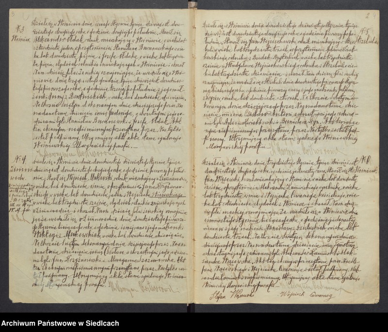 image.from.unit.number "Duplikat aktów stanu cywilnego [urodzonych, zaślubionych i zmarłych] Wiśniewskiej Maryawickiej parafii"