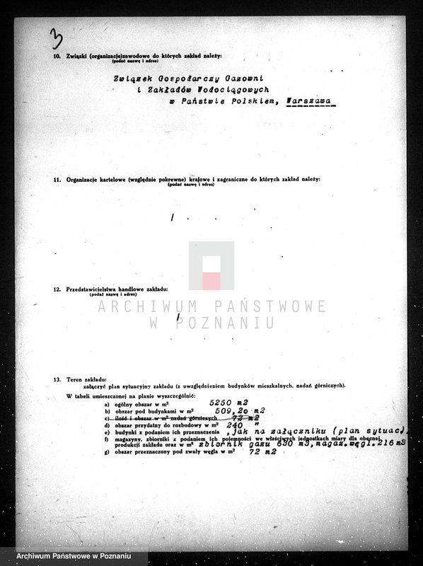 Obraz 7 z jednostki "Gazownia Miejska w Międzychodzie kwestionariusz"