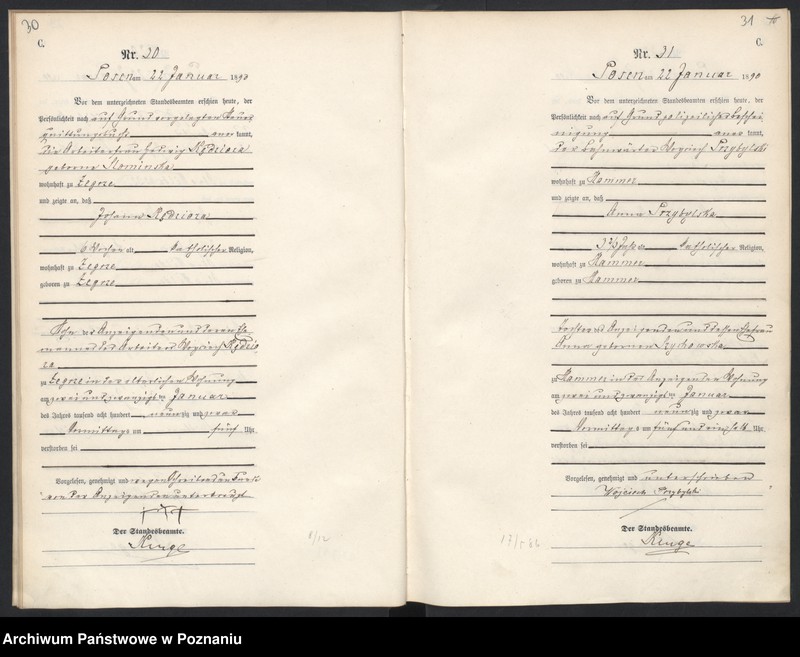 Obraz 18 z jednostki "Księga zgonów"