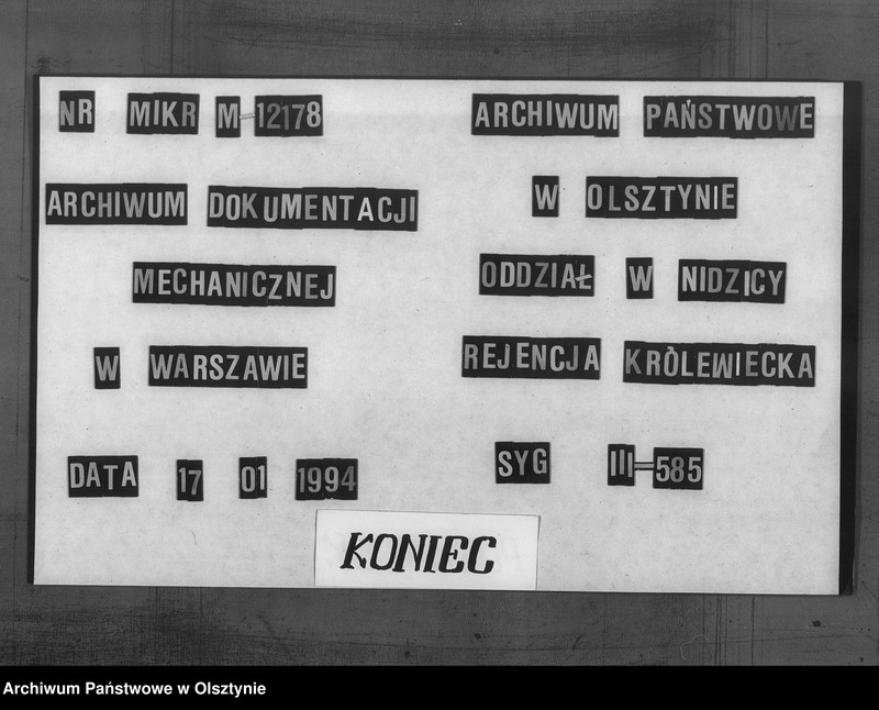 image.from.unit.number "Anstellung des Feldwebel Przyborowski [Albrecht]"
