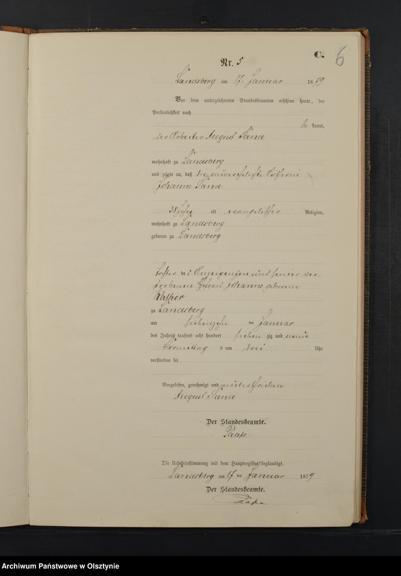image.from.unit.number "Sterbe-Neben-Register Nr 1 - 62"