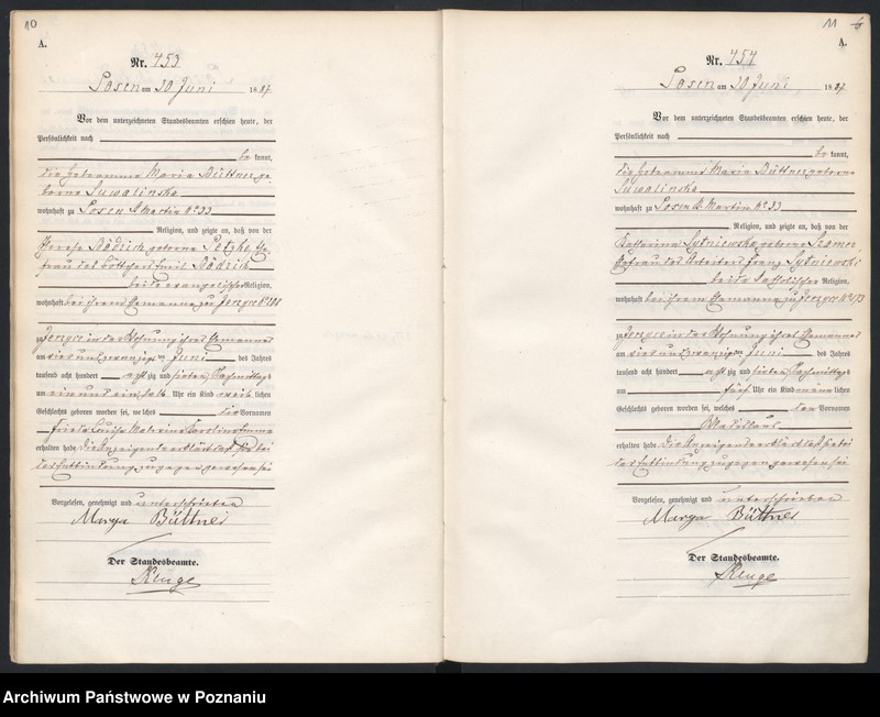 Obraz 9 z jednostki "Księga urodzeń t. II"