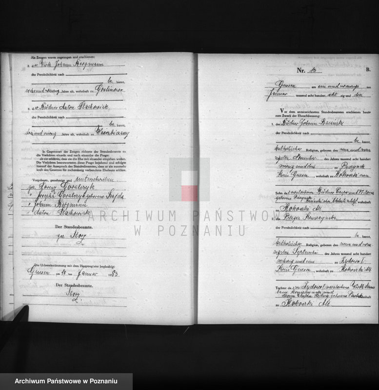 Obraz 16 z jednostki "Księga małżeństw"