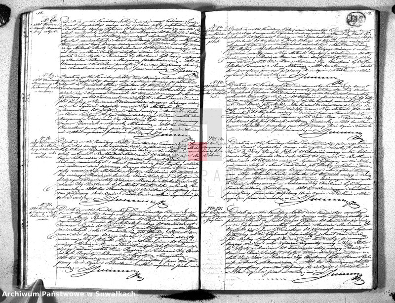 image.from.unit.number "Duplikat Urodzonych Umarłych i Zaślubionych Parafii Liszkowskiey za Rok 1838"