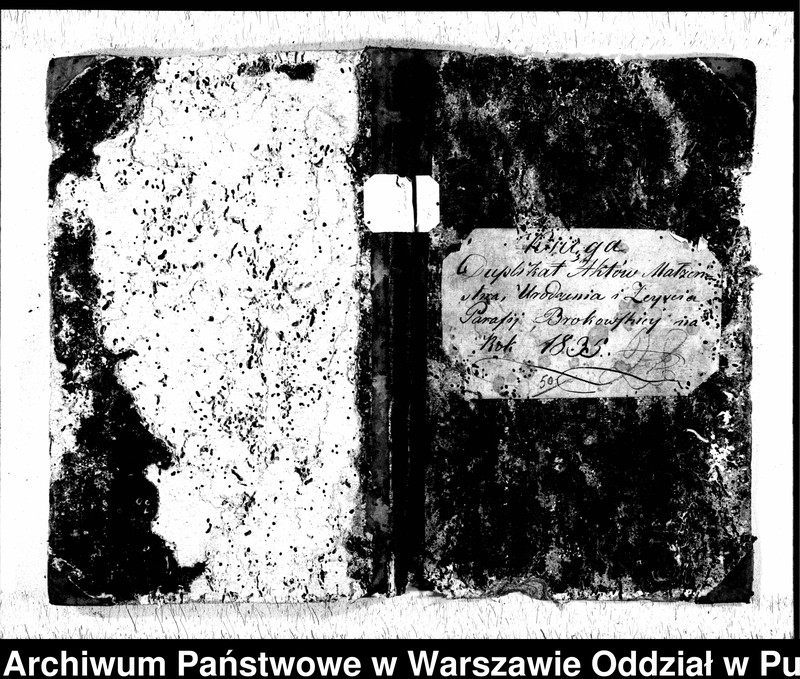 image.from.unit.number "Akta urodzeń, małżeństw i zgonów"