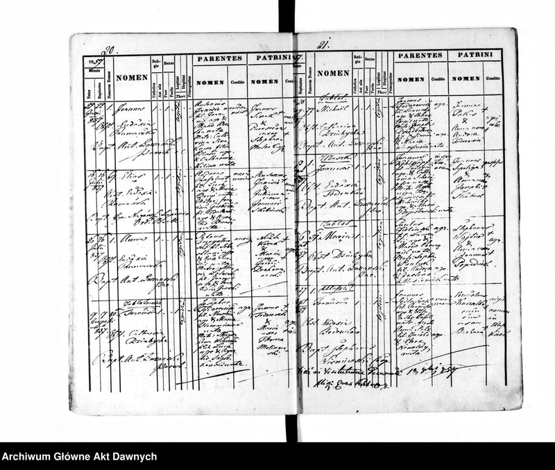 image.from.unit.number "Parafia: Jagielnica. Dekanat: Czortków. Księga metrykalna urodzeń tylko dla wsi: Ułaszkowce* i Zabłotówka**."