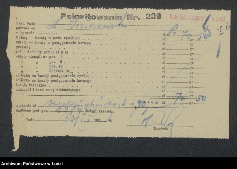 Obraz 8 z jednostki "Lewi Pińczewski – przemysł wełniany i półwełniany sprzedaż w Łodzi"