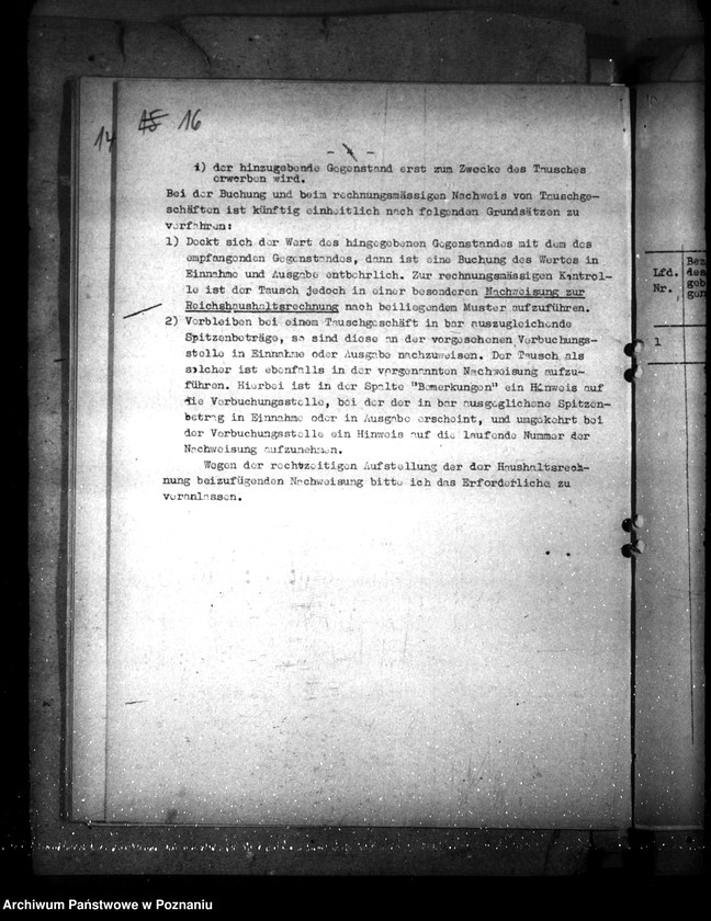 Obraz 20 z jednostki "Jahresabschluss 1940. Reichswirtschaftsverwaltung"