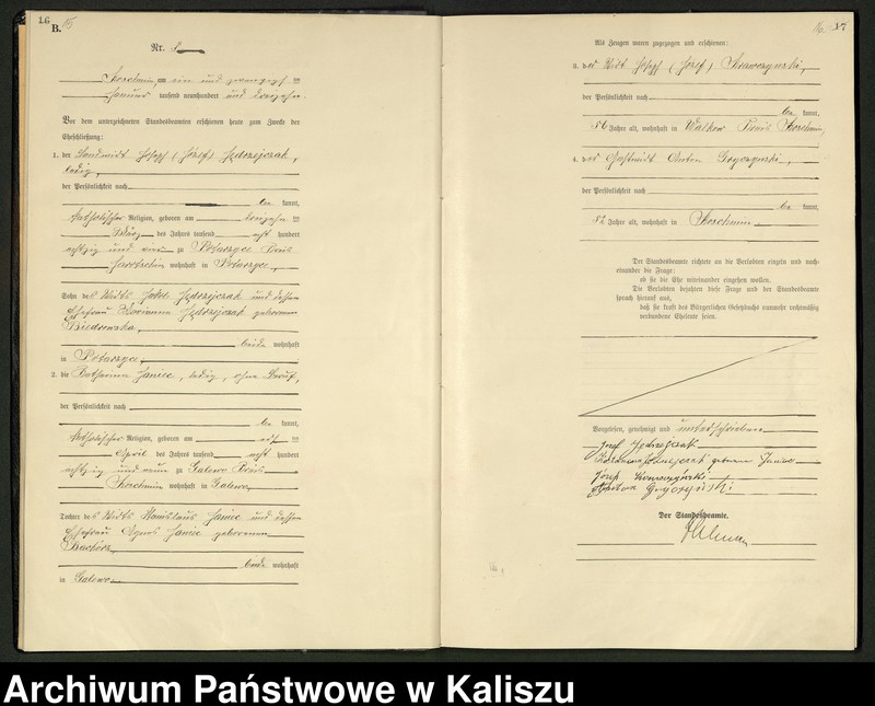 Obraz 11 z jednostki "[Księga małżeństw]"