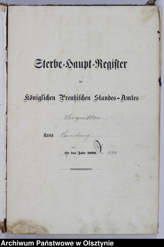 image.from.unit.number "Sterbe-Haupt-Register Nr 1 - 77 i 1 - 76"