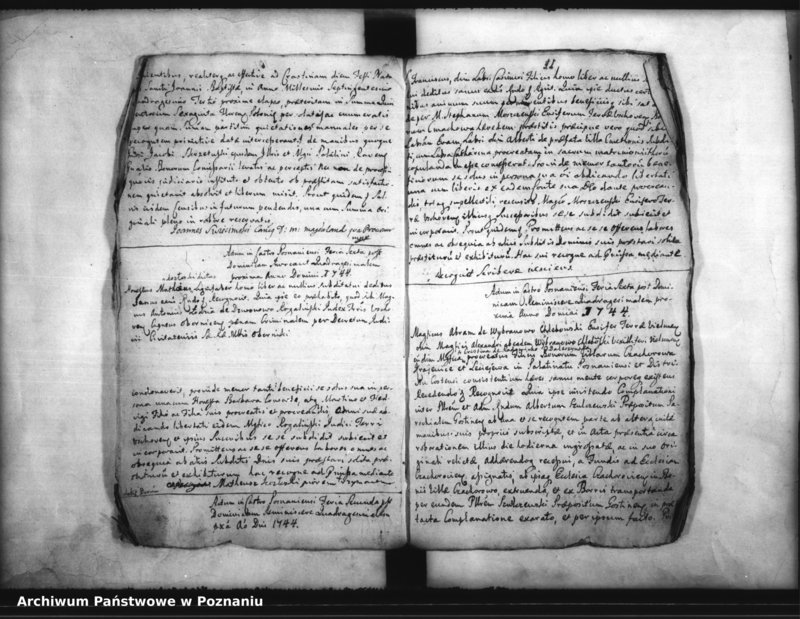 Obraz 12 z jednostki "Inscriptiones, resignationes [protocollon]"