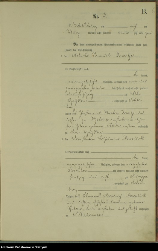 image.from.unit.number "Heiraths-Haupt-Register Nr 1 - 18"