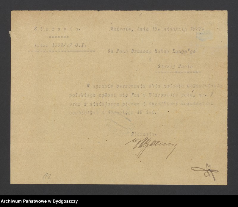 image.from.unit.number "Nadanie obywatelstwa polskiego Brunonowi Malesowi Langemu"