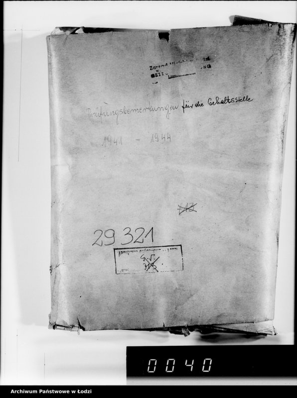 Obraz 4 z jednostki "Prüfungsbemerkungen für die Gehaltsstelle"