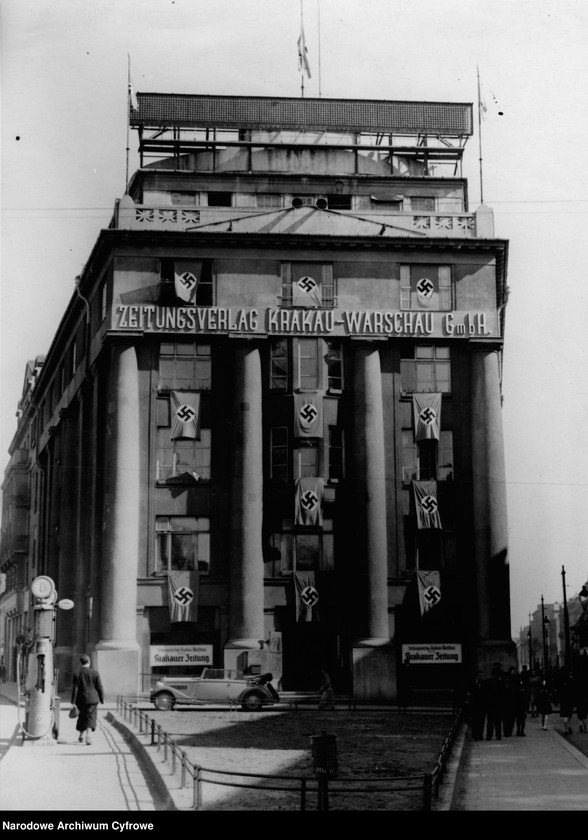 Obraz 1 z jednostki "Kraków. Gmach Wydawnictwa Prasowego Kraków-Warszawa"