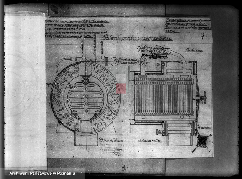 Obraz 14 z jednostki "Tartak parowy Emil Woltmann i Ska. w Rogoźnie pow. obornicki nr woj. kotła 2518"