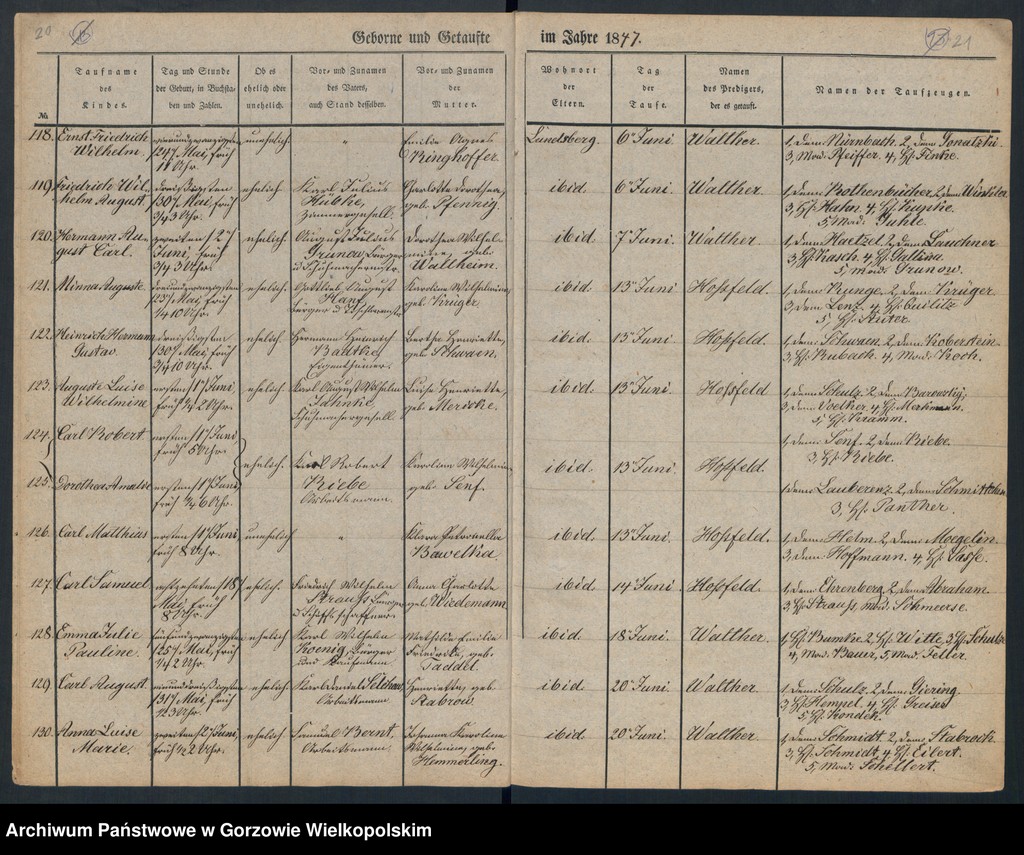 image.from.unit.number "Duplikate der Hauptkirche zu Landsberg an der Warthe (Zawiera księgę chrztów Kościoła Mariackiego (Hauptkirche) z 1848 r. i księgę zgonów Konkordienkirche z 1847 r.)"