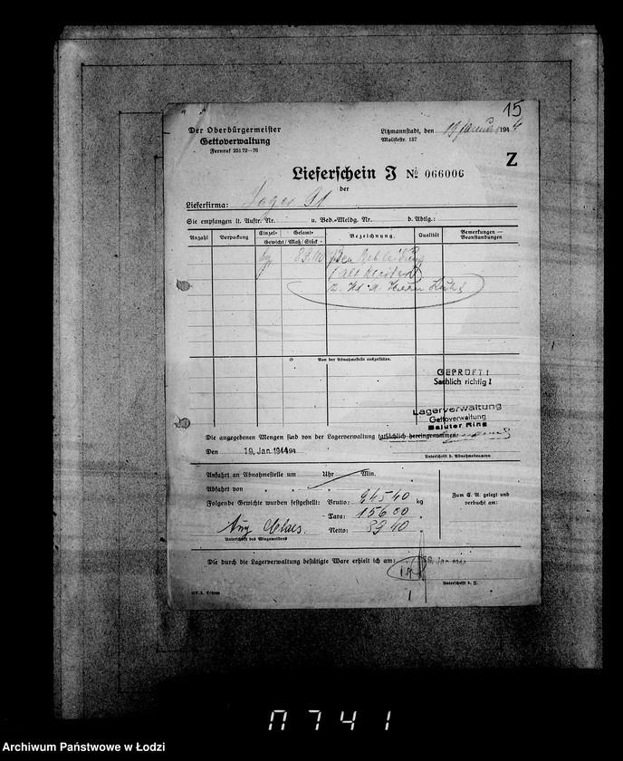 image.from.unit.number "Sonderkonto 12300 Judenbekleidung"