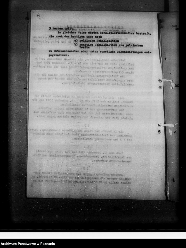 Obraz 8 z jednostki "Polizei verordnung über die Abgabe von Schaltplatten und Gramophonen"