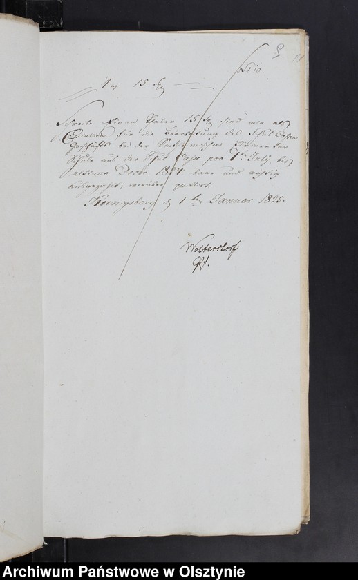 image.from.unit.number "Beläge zur Rechnung über Einnahme und Ausgabe der Litthauischen Elementar Schule auf dem Sackheim zu Königsberg"