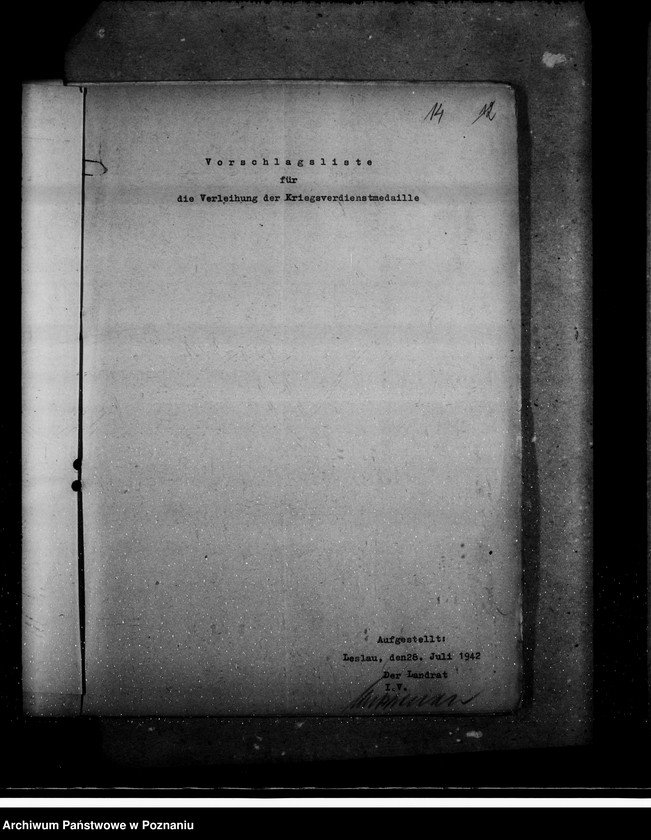 Obraz 18 z jednostki "Kriegsverdienskreuze- öffentlicher Dienst"