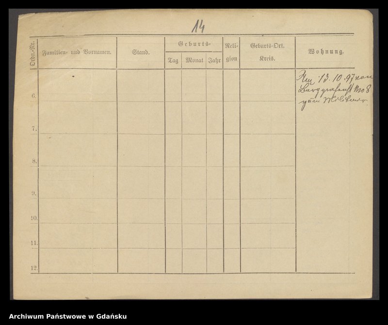 image.from.unit.number "Karty meldunkowe: Laschewski - Laski"