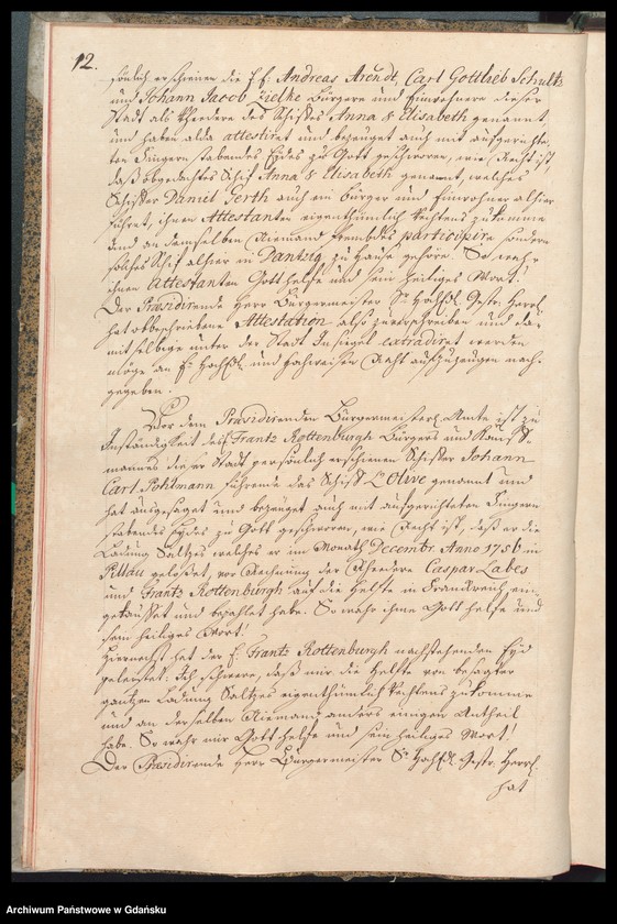 image.from.unit.number "Actum coram Officio […] Johannis Renner Praeconsulis ac Praesidis [17.III.1757-14.III.1758] Johannis Renner nec non Fisci Administratoris [6.IV.1757-25.II.1758] /indeks/"