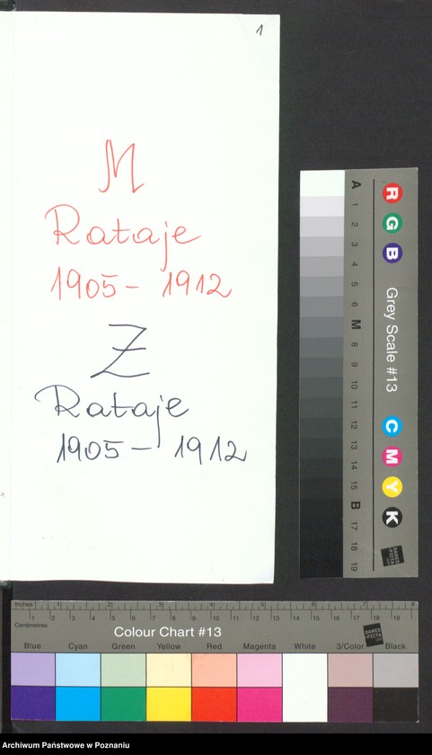 Obraz 3 z jednostki "[Skorowidz alfabetyczny do akt małżeństw i zgonów] za lata 1905-1912]"