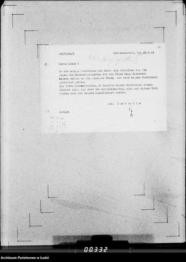 Obraz 18 z jednostki "388-437 Hosenträger, Patten.Auslieferung"