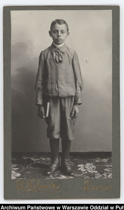 Obraz 78 z kolekcji "Chłopcy w niebieskich mundurkach... - uczniowie pułtuskiego Gimnazjum z okresu I wojny światowej"