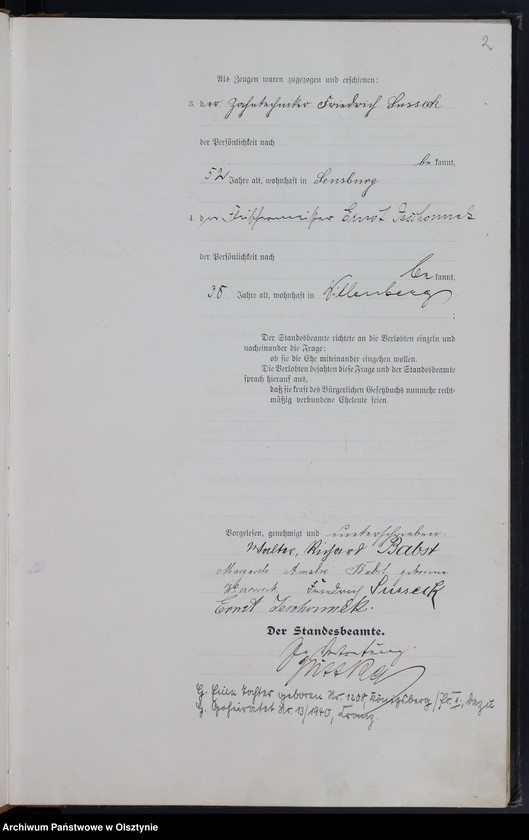 image.from.unit.number "Heiraths-Haupt-Register Nr 1 -64"