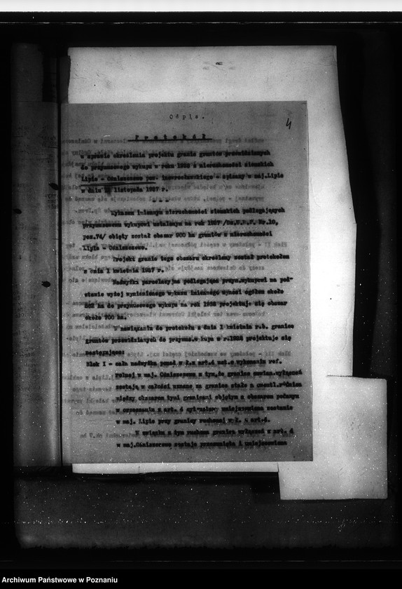 image.from.unit.number "Majątek Lipie Ośniszczewo powiat inowrocławski parcelacja"