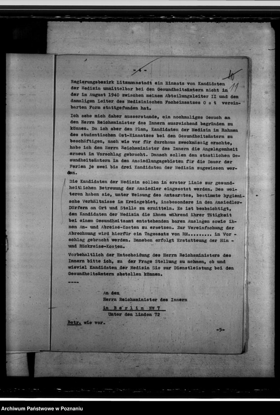 Obraz 15 z jednostki "Mitarbeit von Kandidaten der Medizin in öffentlichem Gesundheitsdienst"