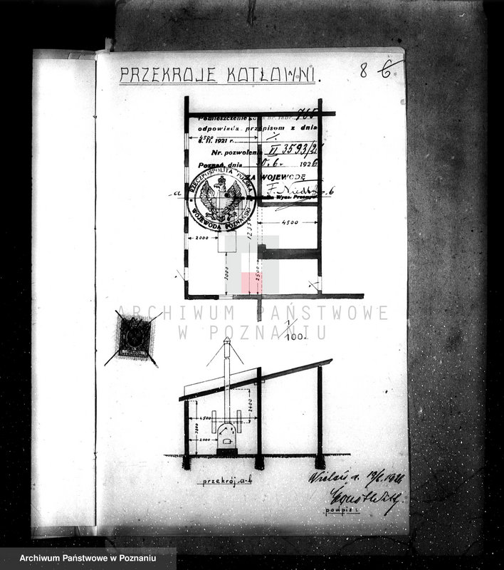 Obraz 12 z jednostki "Tartak E. Witta w Wieleniu pow. czarnkowski kocioł nr woj. 633"