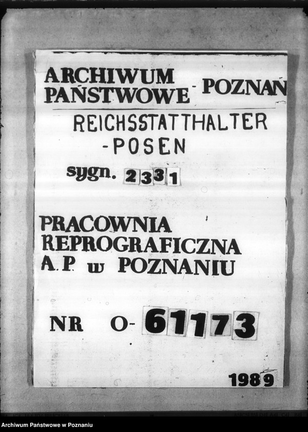 Obraz 1 z jednostki "Mitte; für die grenz- und volkstumspolitische Arbeit"