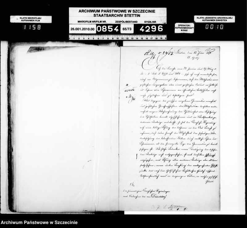 Obraz 10 z jednostki "Verbot des Besuchs auswärtiger Jesuiten-Institute und Zurückweisung jesuitischer Geistlichen und Lehrer und deren Beaufsichtigung"