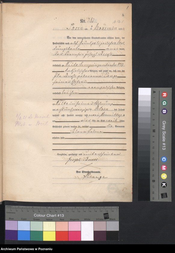 Obraz 3 z jednostki "Księga urodzeń t. II"