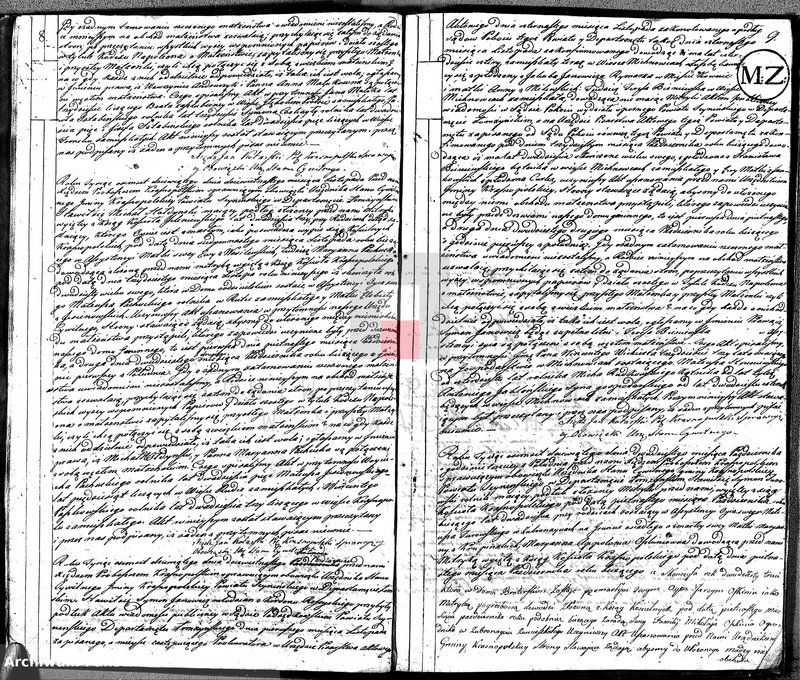 Obraz 8 z jednostki "Akta Cywilne Małżeństwa Gminy Krasnopolskiey od R.1809 1-go Maia do 1810 1-go Maia."