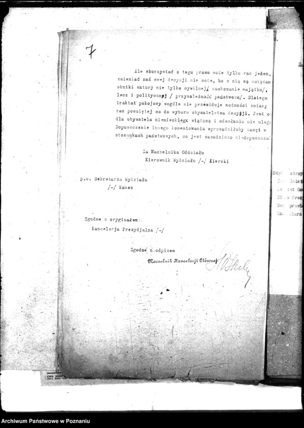 Obraz 11 z jednostki "Opcje, sprawy kolonizacyjne, przewłaszczenia, eksmisje kolonistów [organizacyjne i parcelacyjne]"