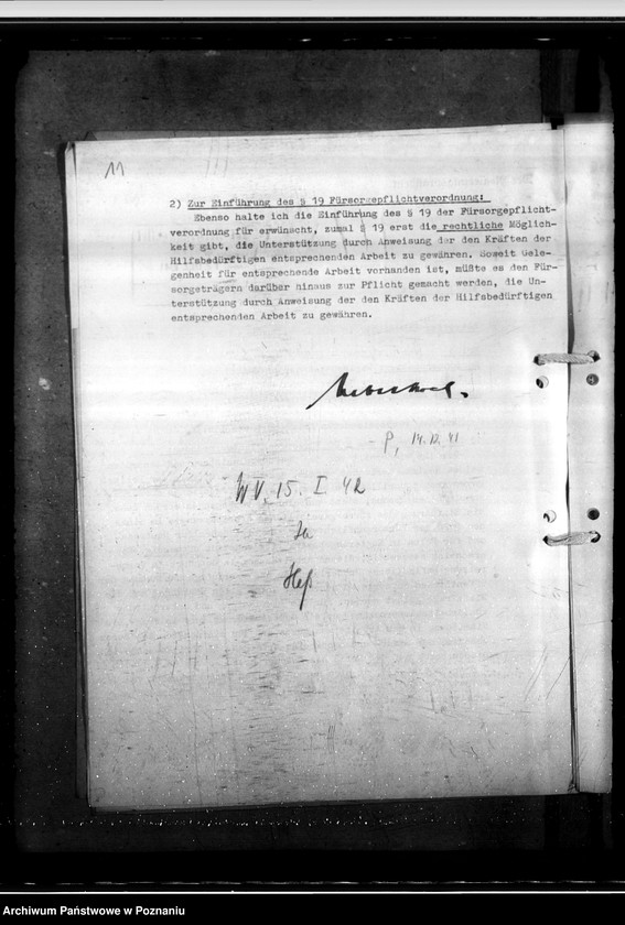 Obraz 15 z jednostki "Einwesung ins Arbeitshaus"