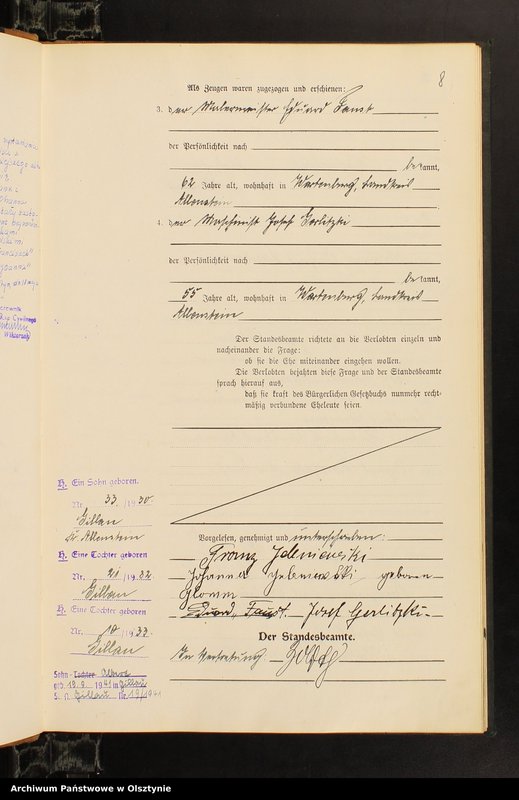 image.from.unit.number "Heirats-Haupt-Register Nr 1 - 33"