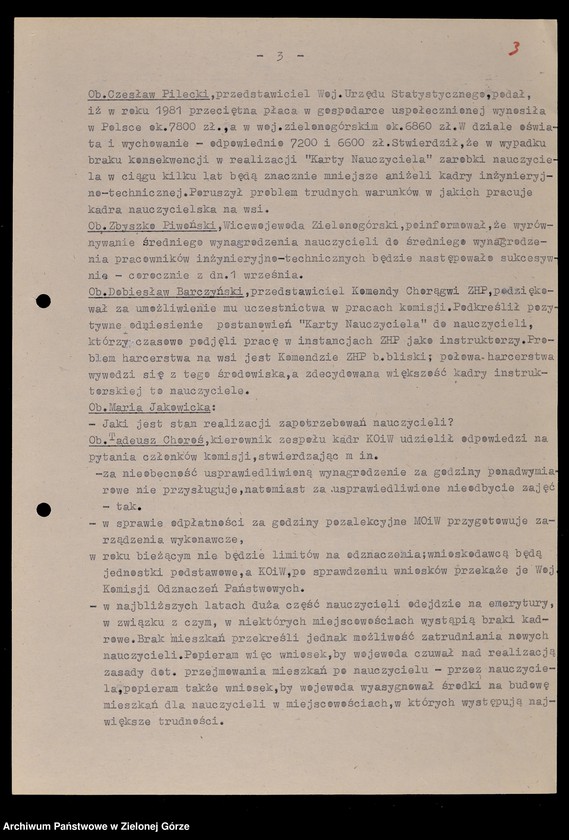 image.from.unit.number "Protokóły z posiedzeń Komisji Wychowania i Oświaty Wojewódzkiej Rady Narodowej w Zielonej Górze; Nr 12 - 17"