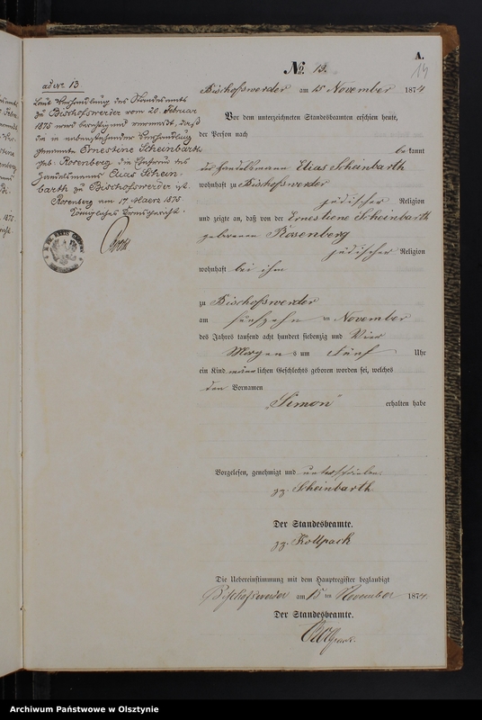 image.from.team "Urząd Stanu Cywilnego w Biskupcu Pomorskim pow. iławski (dawny pow. suski )"