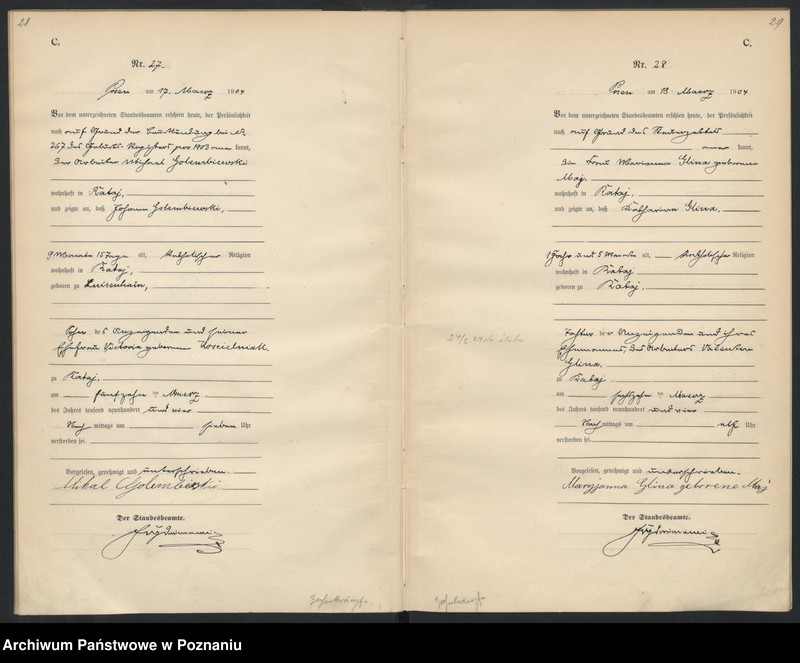 Obraz 17 z jednostki "Księga miejscowa zgonów"