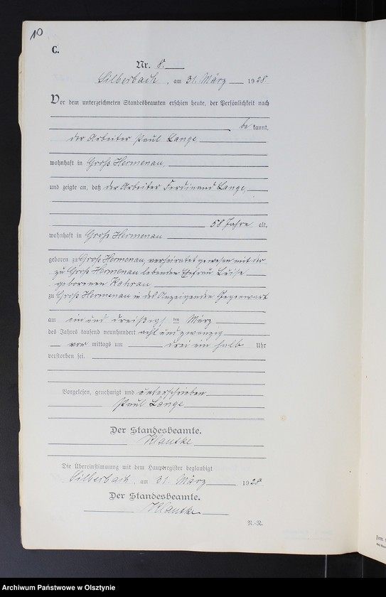 image.from.unit.number "Sterbe-Neben-Register Nr 1 - 28"